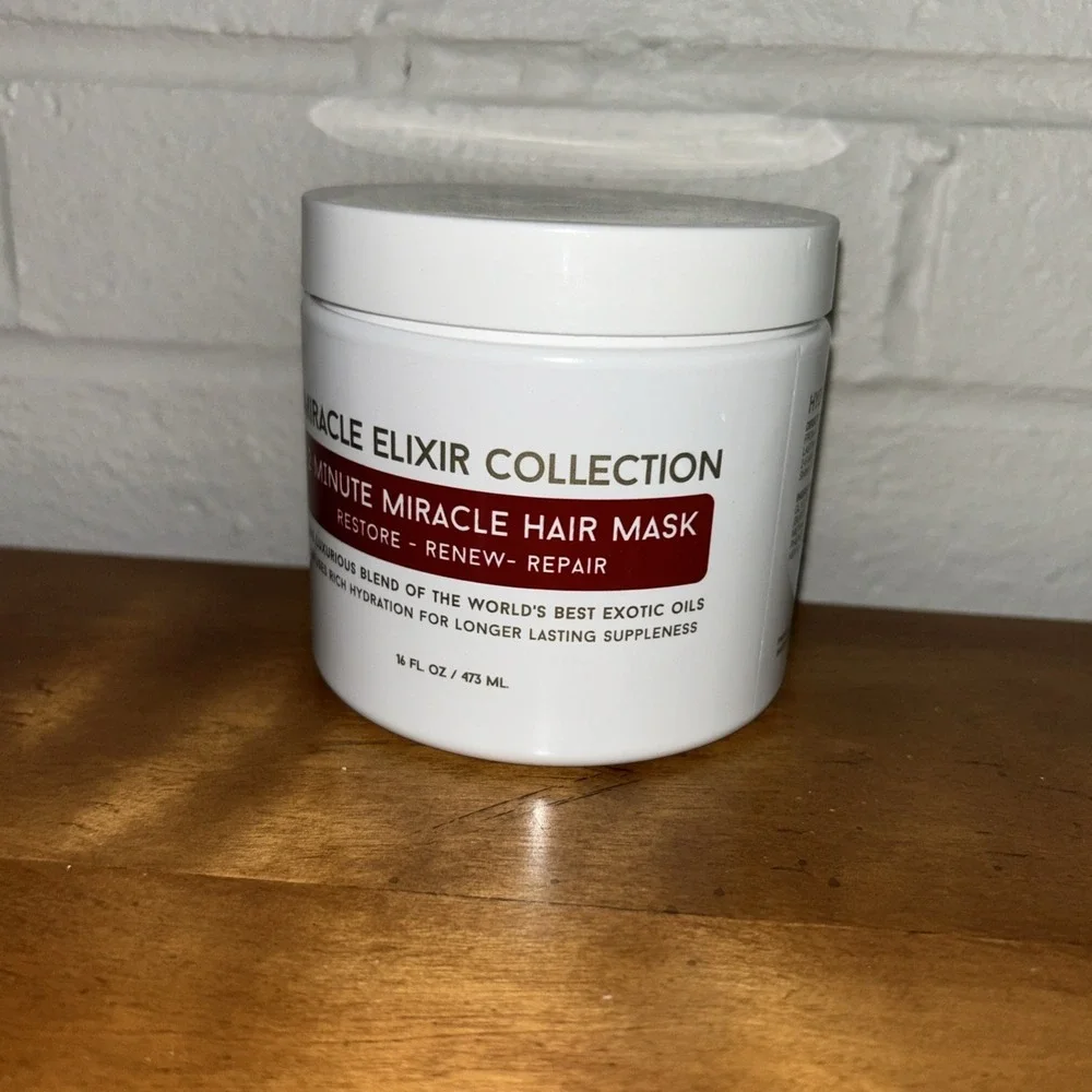 Joyce Giraud Miracle Elixir 2-Minute Miracle Hair Mask Large‎ Size 16 oz